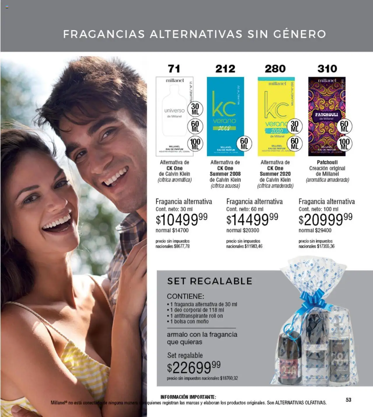 Millanel - Catálogo │ válido desde el 20.10.2025 | Página: 53 | Productos: Bolsa, Moño, Fragancia, Antitranspirante