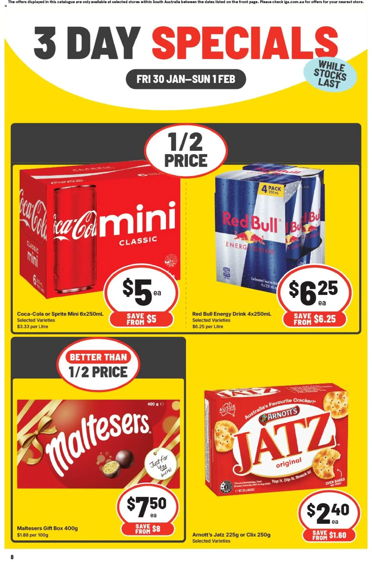 IGA catalogue - valid from 30.01.2026 | Page: 2 | Products: Box, Energy drink, Oven