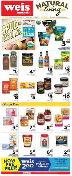 Preview of Weis weekly ads valid from 23.10.2025