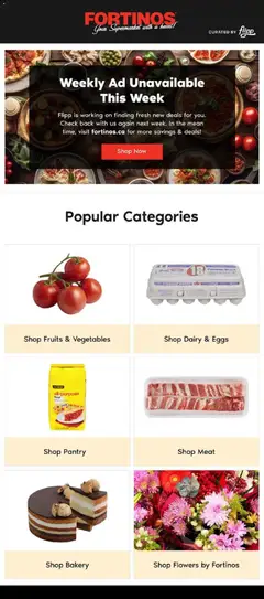 Preview of Fortinos weekly flyer / circulaire from shop Fortinos valid from 05.04.2026