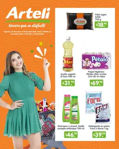 Vista previa de Arteli folleto Quincenal, nuevo folleto de la tienda, válido en México a partir del 24.03.2026