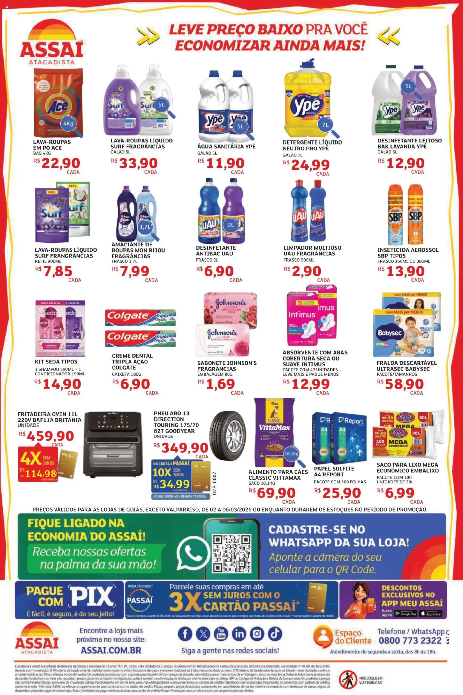 Assaí Atacadista Folheto - válido de 02.03.2026 | Página: 4