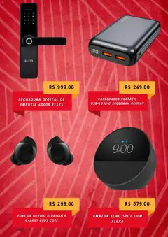 Claro - Ofertas atuais - Pré-Visualização do folheto da loja Claro, válido de 01.12.2025 | Página: 2 | Produtos: Fone de ouvido, Fechadura