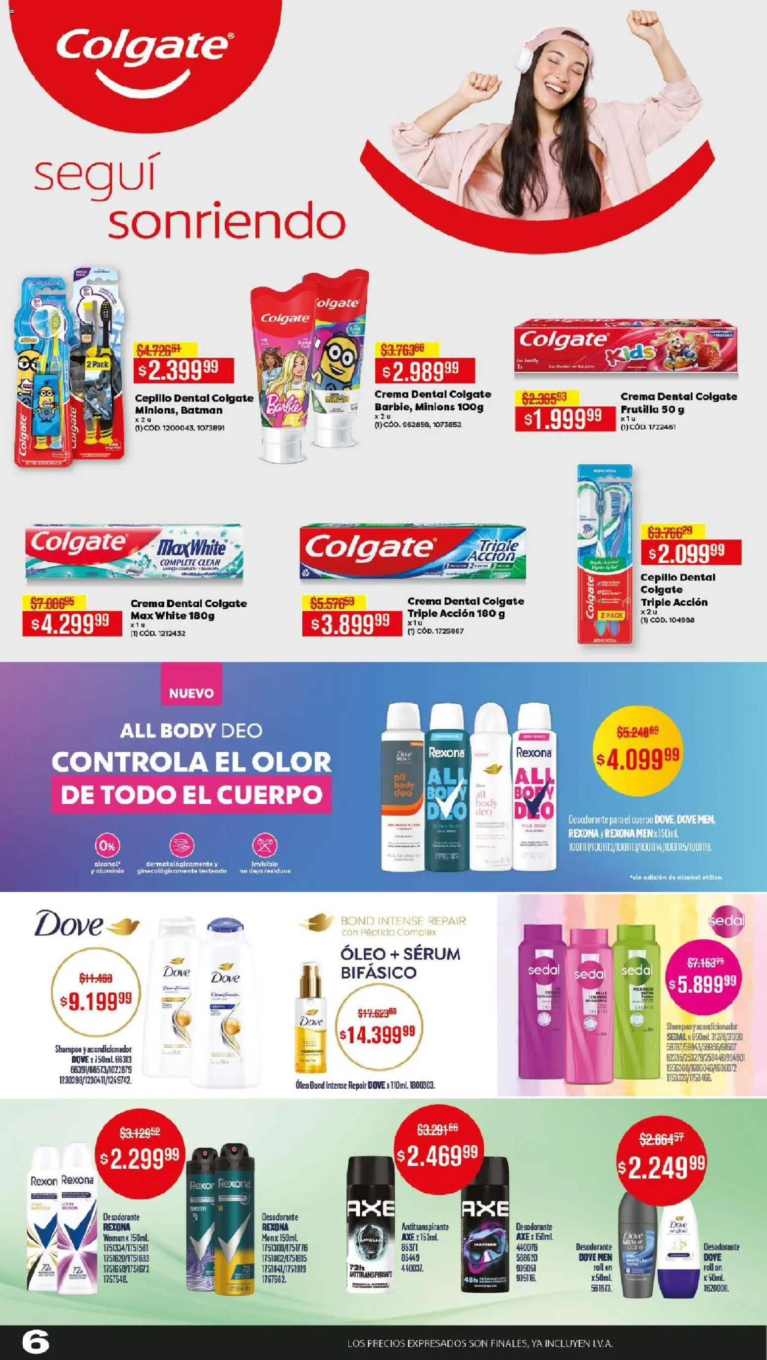 Makro ofertas │ válido desde el 27.11.2025 | Página: 6 | Productos: Frutilla, Cepillo, Acondicionador, Crema