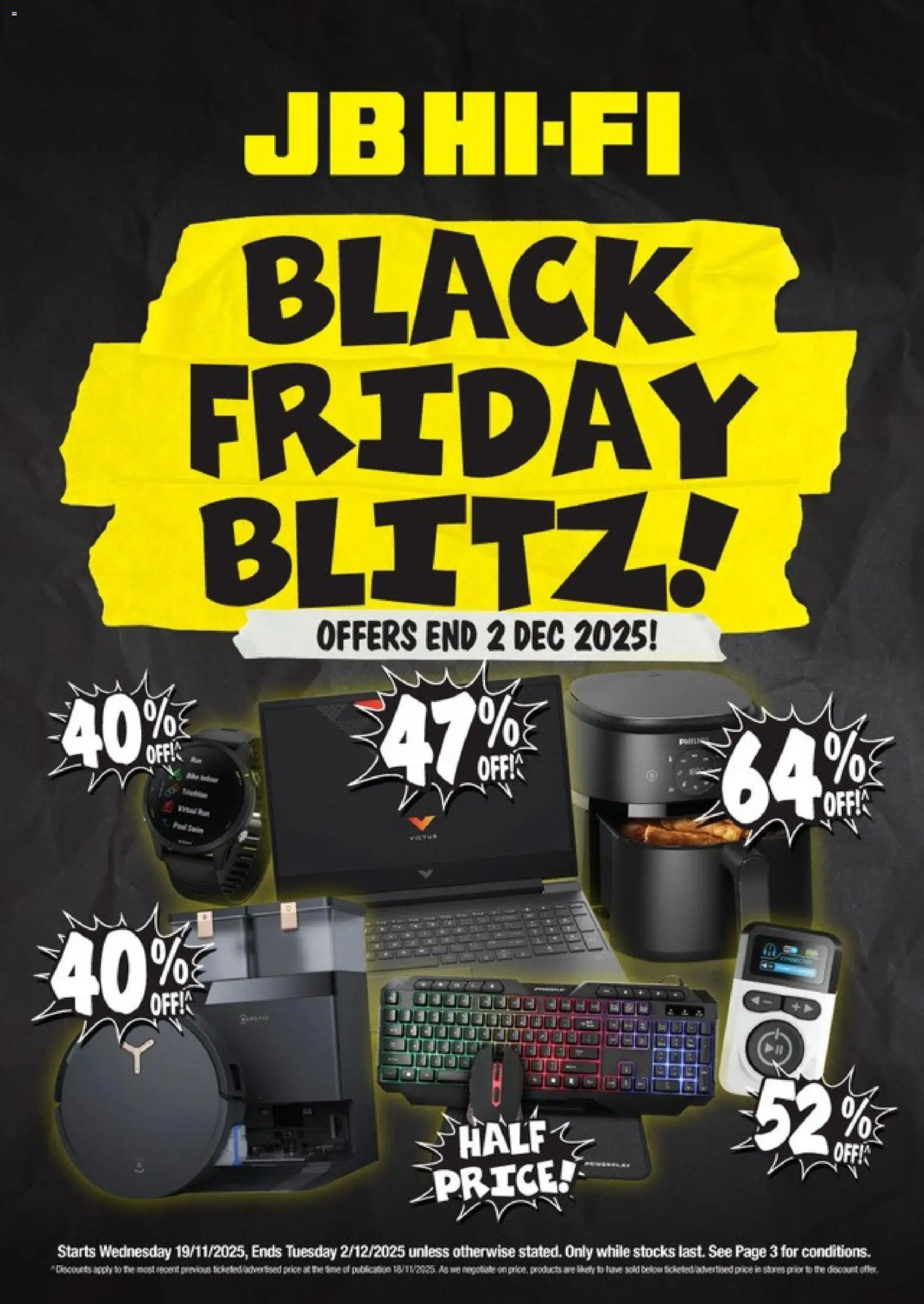 JB Hi-Fi catalogue from 19.11.2025 | Page: 1