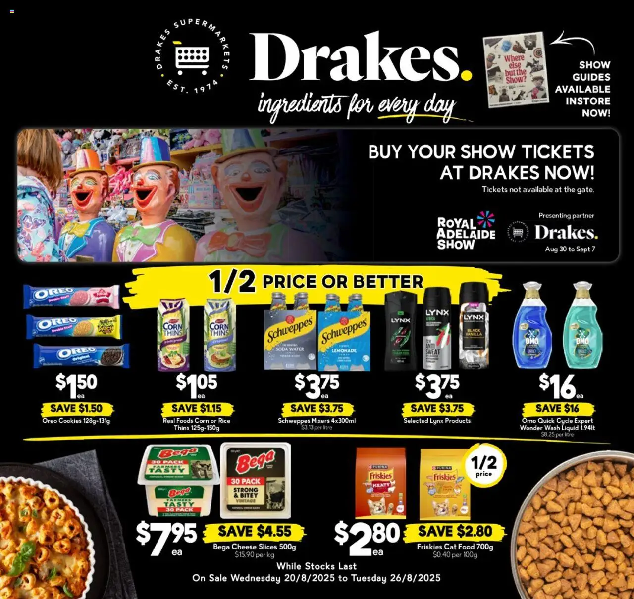 Drakes catalogue - valid from 20.08.2025 | Page: 16 | Products: Cheese, Rice, Water