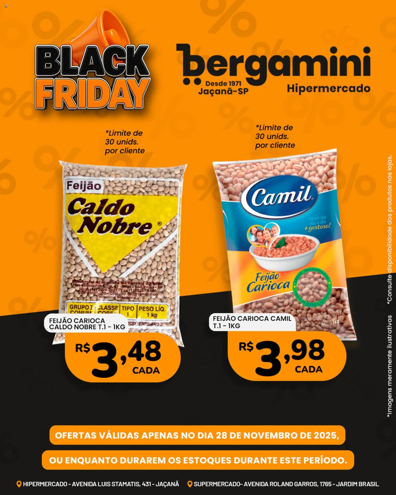 Supermercado Bergamini Folheto - válido de 28.11.2025 | Página: 4 | Produtos: Feijão