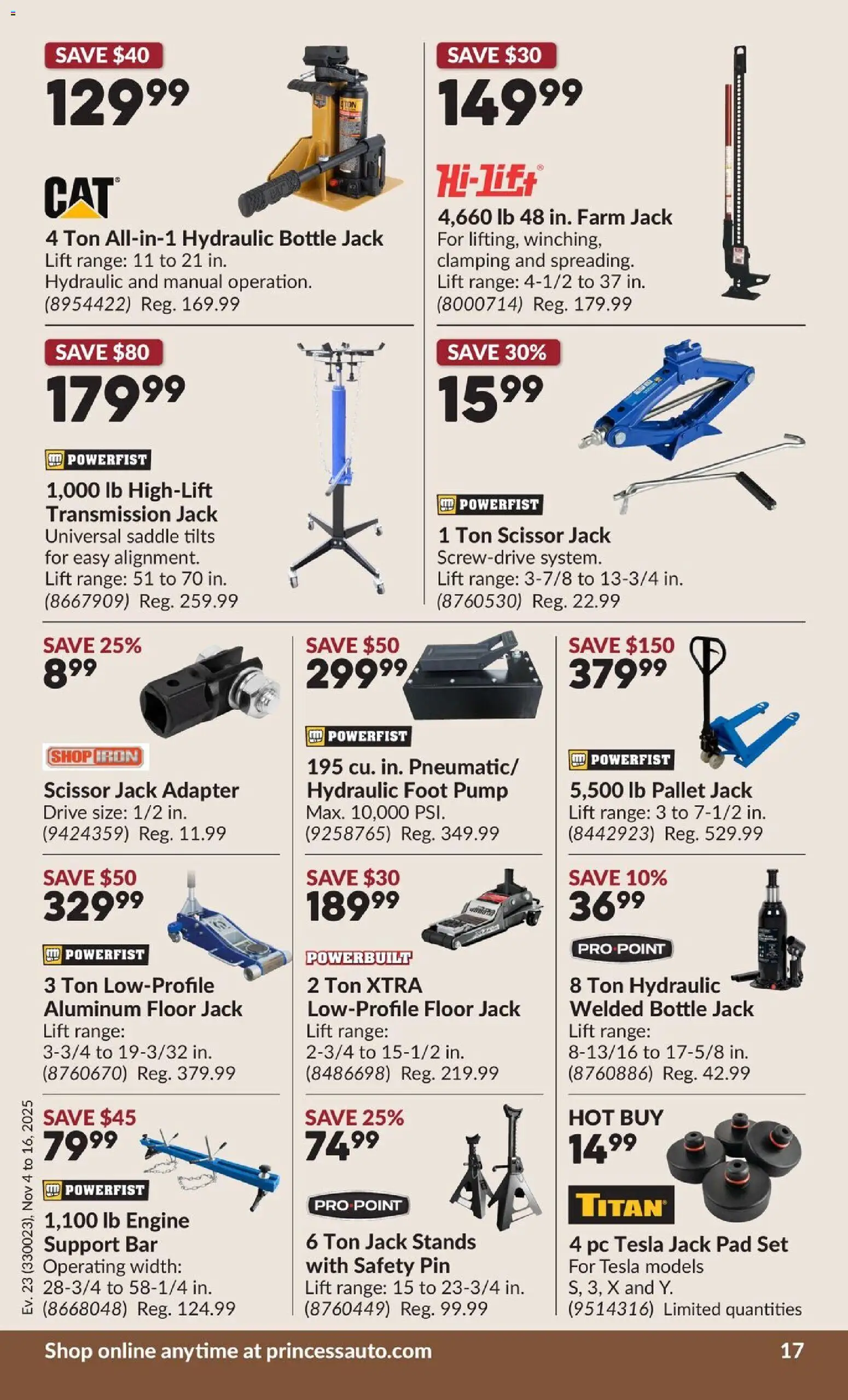 Princess Auto flyer valid from 04.11.2025 | Page: 24 | Products: PC, Adapter, Iron