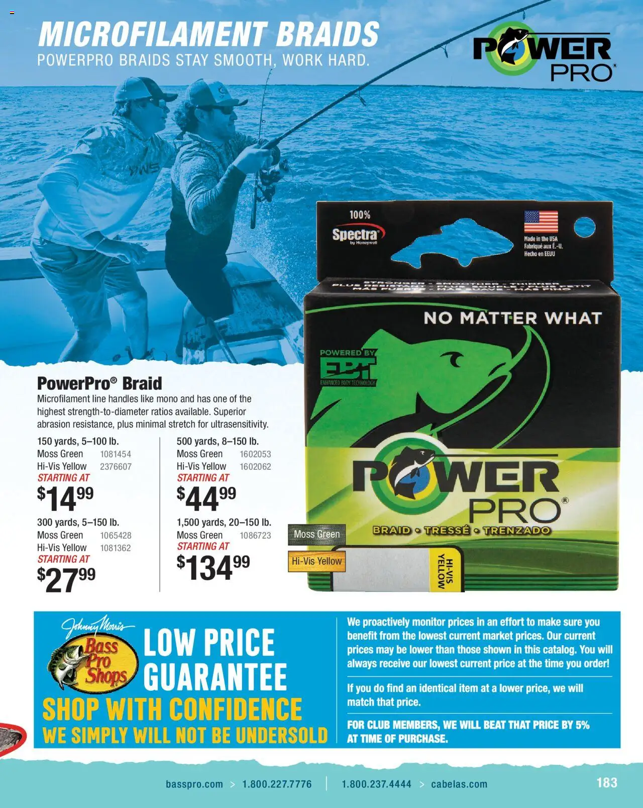 Cabela's Saltwater Specialist 25 - valid from 01.01.2025 | Page: 183 | Products: Monitor