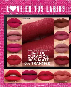 Catálogo CyZone Campaña 3 válido desde el 01.02.2026 | Página: 108 | Productos: Mate, Labial