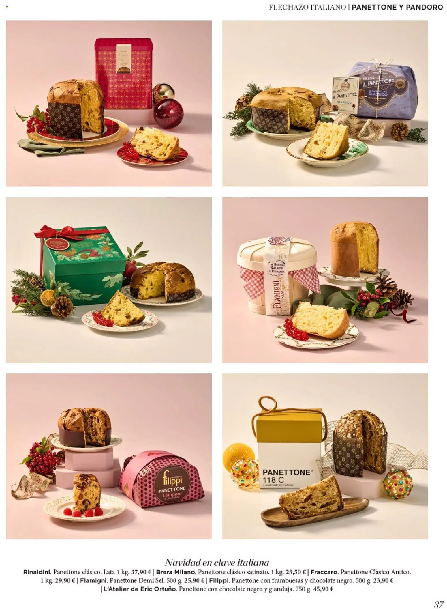 Nuevas ofertas de El Corte Inglés válidas en toda la República Mexicana desde el 19.11.2025. ¡Encuentra las mejores ofertas en El Corte Inglés catálogo El Placer De Regalar! | Página: 37 | Productos: Pan, Chocolate