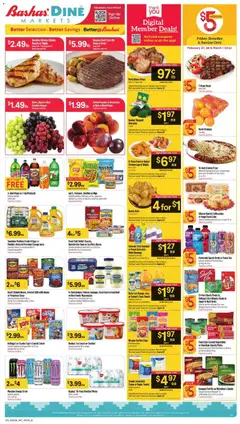 Preview of Basha's weekly ads valid from 25.02.2026