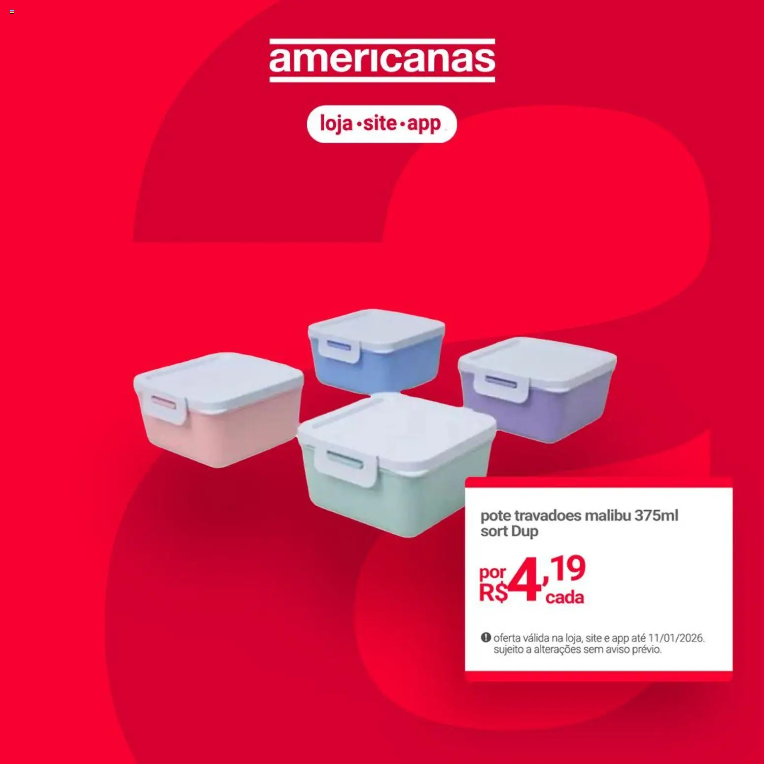 Lojas Americanas Folheto - válido de 06.01.2026 | Página: 5