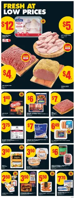 Preview of GO PACIFIC WHITE SHRIMP, cooked, row, SEAQUEST FLAVOURED POLLOCK from shop No Frills valid from 16.10.2025 | Page: 3