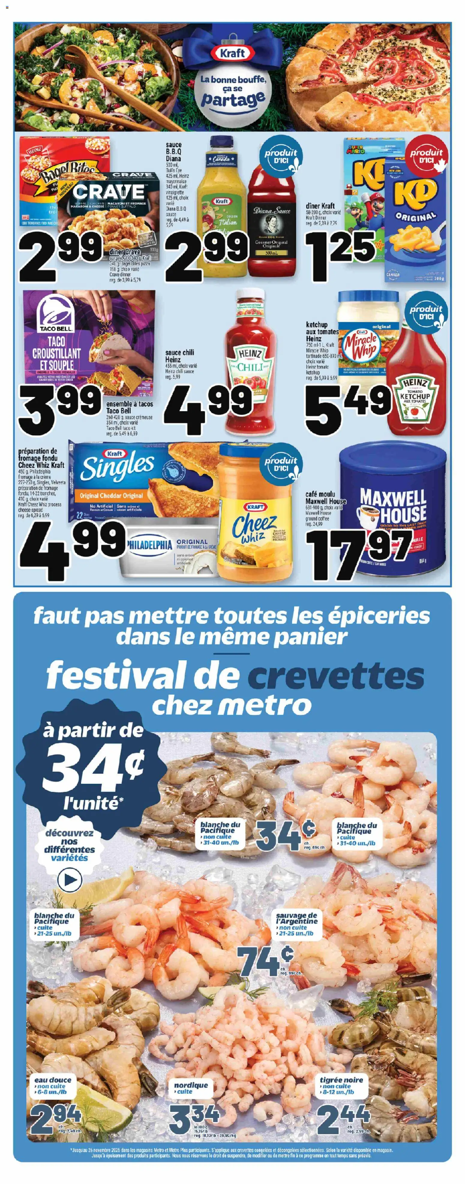 Metro flyer valid from 20.11.2025 | Page: 4 | Products: Ketchup, Coffee, Pizza, Chicken