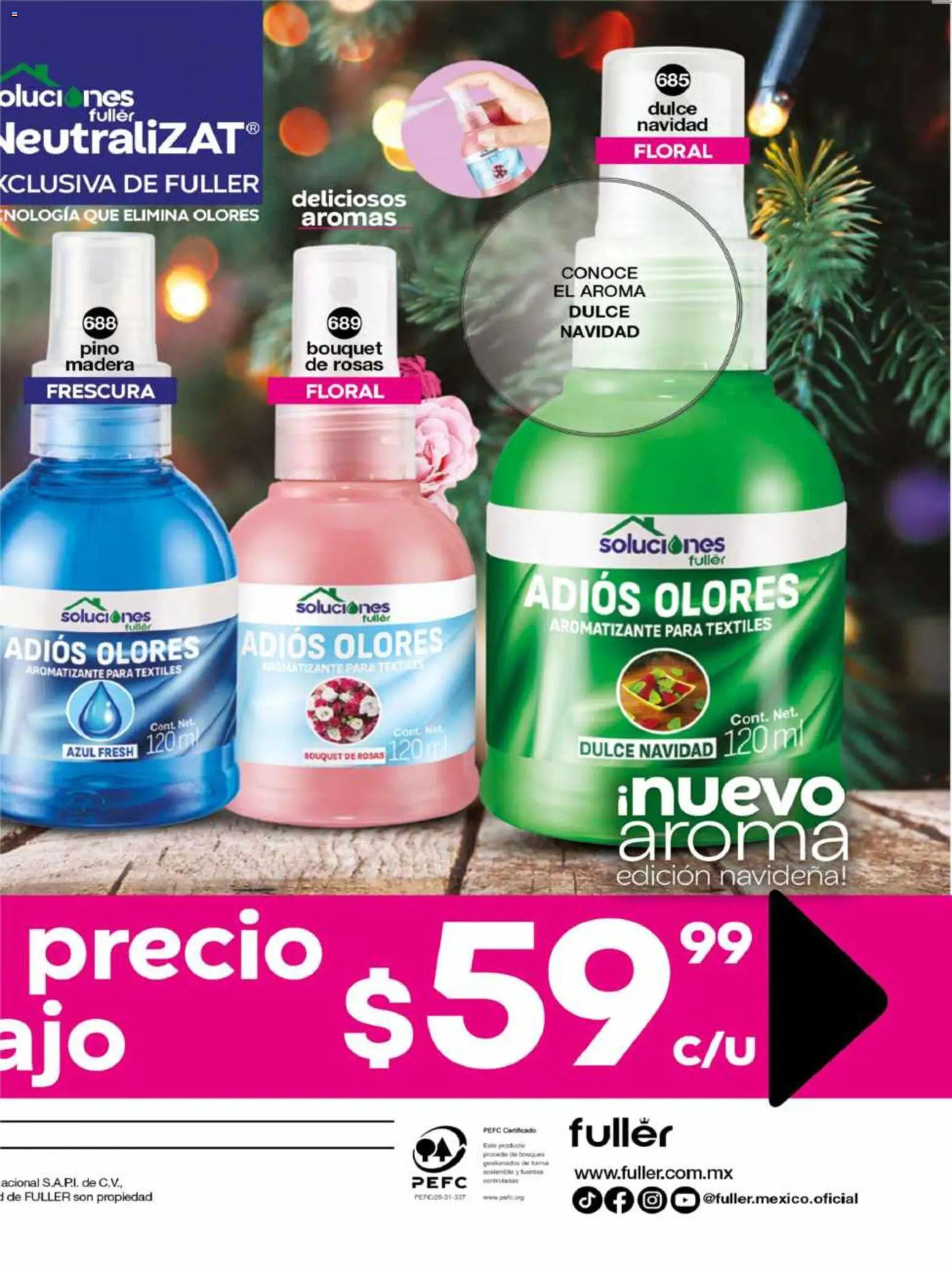 Nuevas ofertas de Fuller válidas en toda la República Mexicana desde el 12.11.2025. ¡Encuentra las mejores ofertas en Fuller campaña 16 2025! | Página: 220