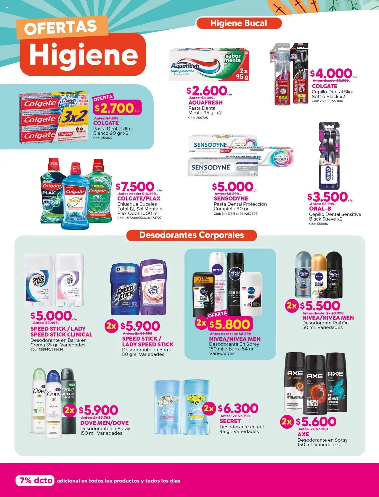 Maicao ofertas  │ válido desde el 02.06.2025 | Página: 10 | Productos: Cepillo, Desodorante, Pasta, Crema