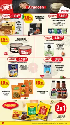 Vista previa Makro ofertas válido desde el 18.12.2025 | Página: 8 | Productos: Mayonesa, Tomate, Pure de Tomate, Pan rallado