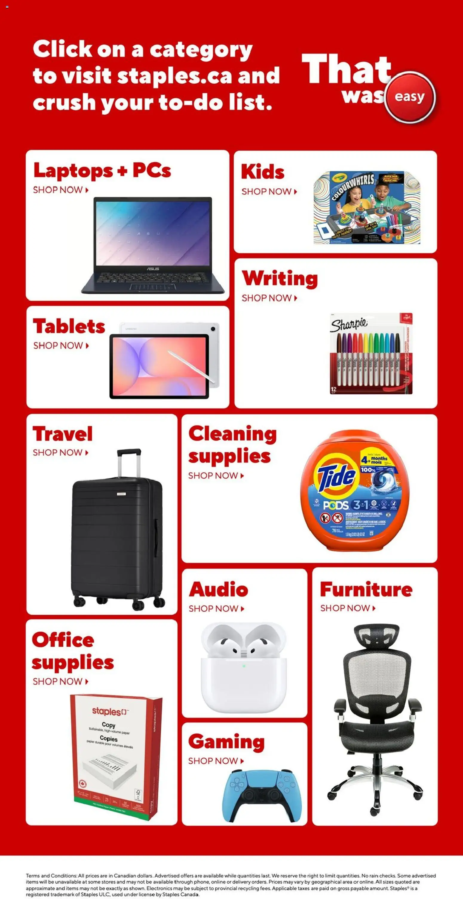 Staples flyer valid from 06.03.2026 | Page: 16 | Products: Audio
