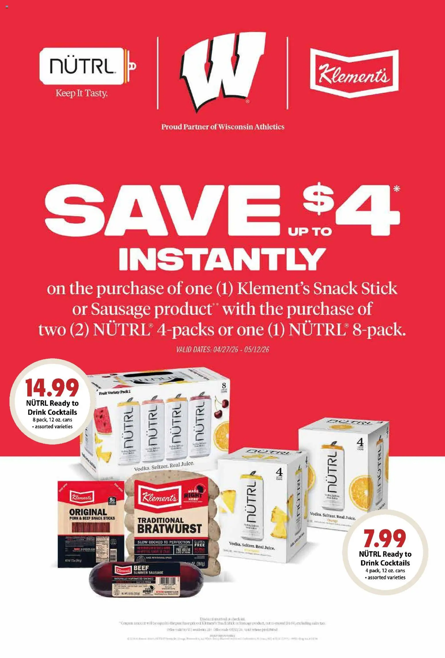 Festival Foods Weekly Ad - valid from 29.04.2026 | Page: 8 | Products: Pork, Beef, Sausage