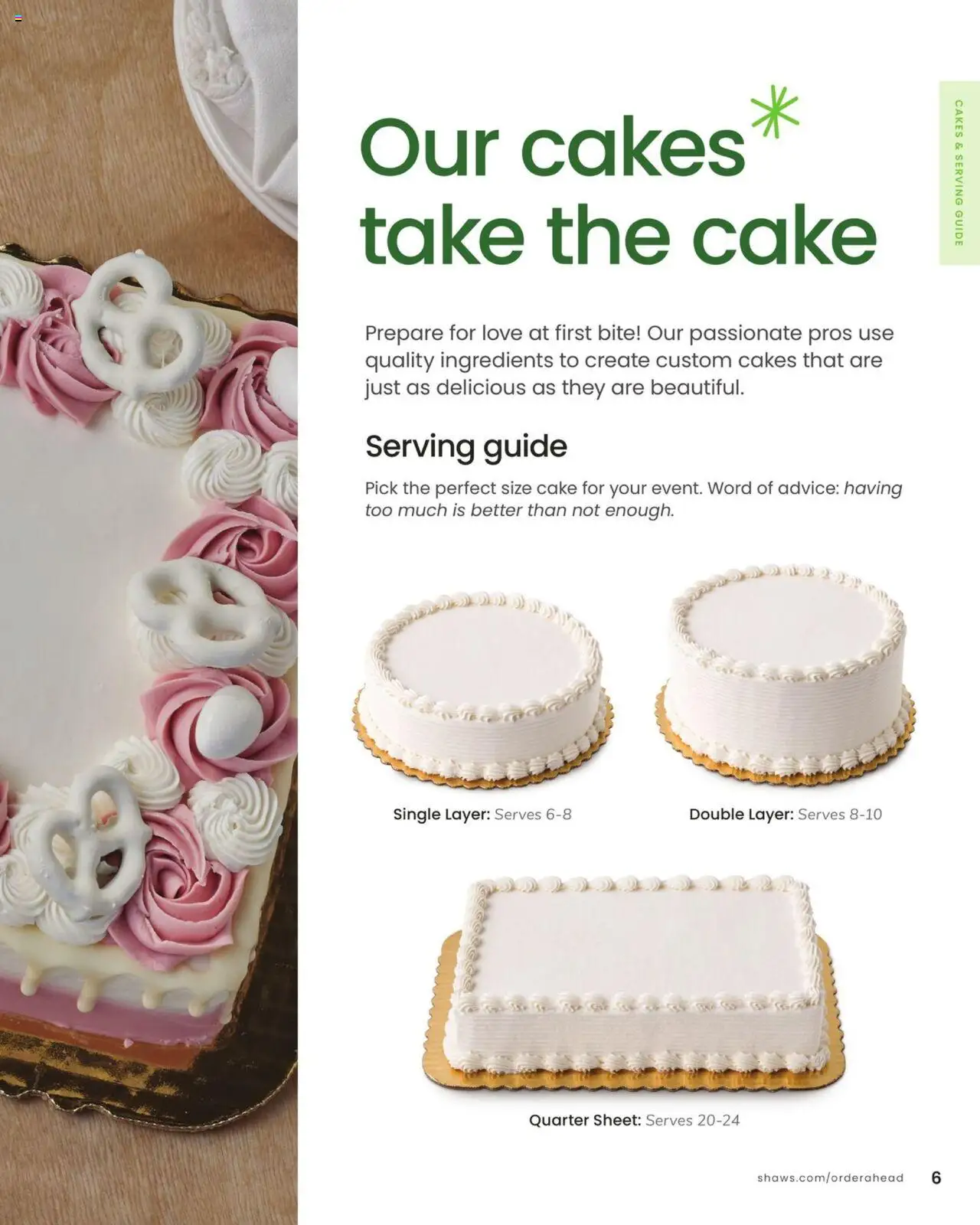 Shaw's Entertaining Guide - valid from 01.01.2025 | Page: 7 | Products: Sheet