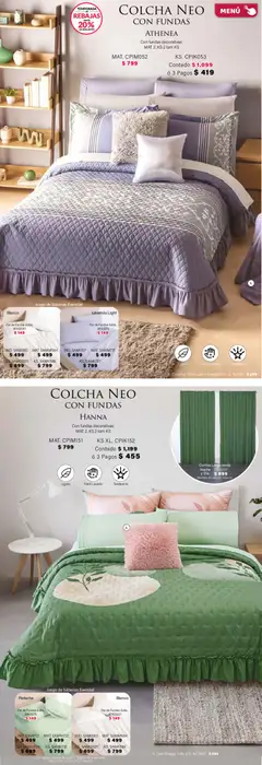 Vista previa de Colchas Concord catálogo, nuevo folleto de la tienda, válido en México a partir del 01.02.2026 | Página: 82 | Productos: Cobertor, Pasta, Almohada, Sabanas