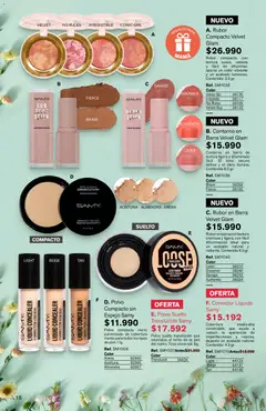 Leonisa catálogo C06-7/2026 -  Vista previa de la revista de la tienda Leonisa valido desde el 03.04.2026 | Página: 18 | Productos: Rubor, Espejo, Contorno, Corrector