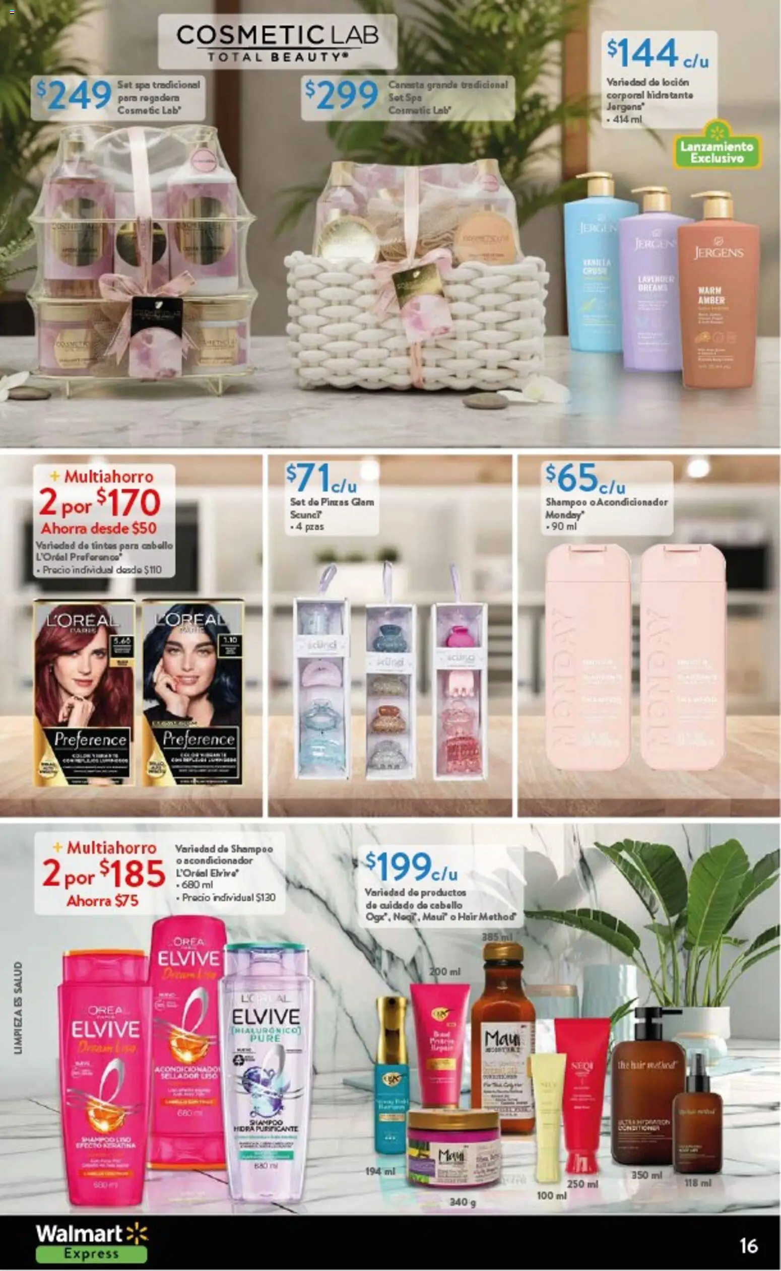 Nuevas ofertas de Walmart Express válidas en toda la República Mexicana desde el 20.11.2025. ¡Encuentra las mejores ofertas en Walmart Express folleto El lujo de compartir está en los detalles! | Página: 16