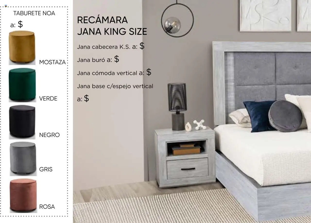 Nuevas ofertas de Muebles Dico válidas en toda la República Mexicana desde el 25.10.2024. ¡Encuentra las mejores ofertas en Muebles Dico catálogo Dico! | Página: 44 | Productos: Mostaza, Cabecera, Buró