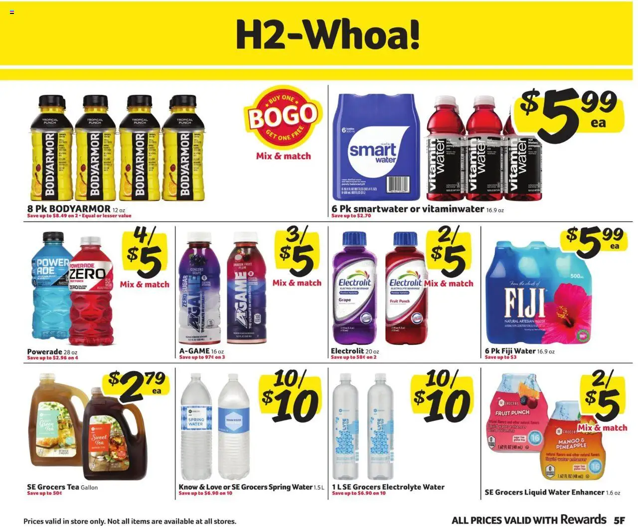 Winn Dixie In-Store Flyer - valid from 06.08.2025 | Page: 5 | Products: Tea, Pineapple, Sugar, Mango