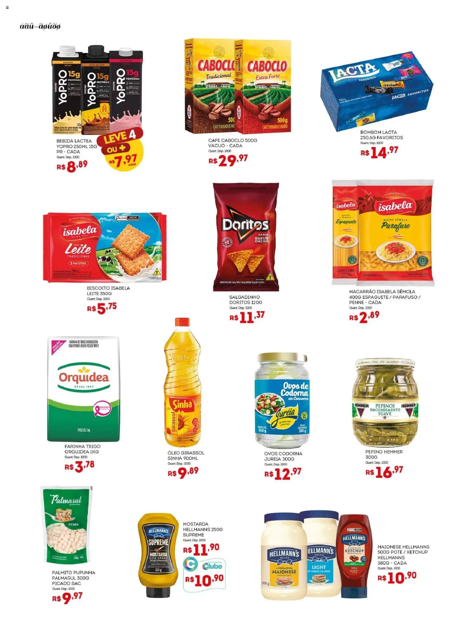 Bistek Supermercados Folheto - válido de 22.10.2025 | Página: 2 | Produtos: Ferro, Espaguete, Bebida, Bombom