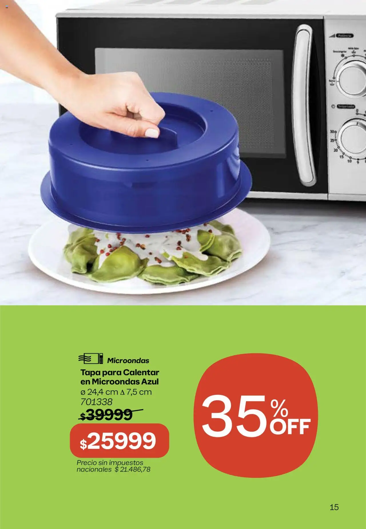 Tupperware - Campaña 17/2025 │ válido desde el 13.10.2025 | Página: 16 | Productos: Microondas