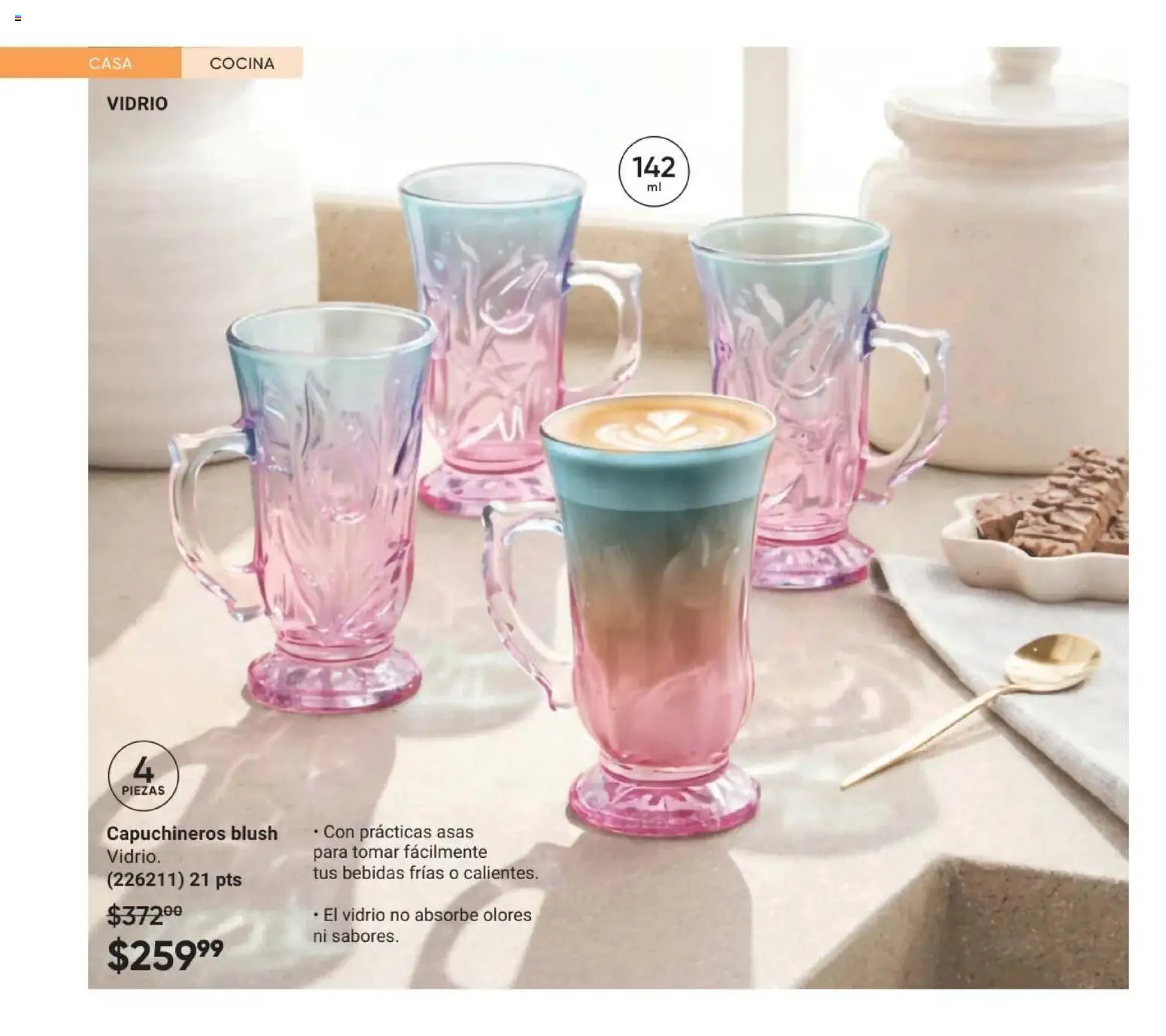 Nuevas ofertas de AVON válidas en toda la República Mexicana desde el 02.04.2026. ¡Encuentra las mejores ofertas en AVON Casa & Estilo 6 2026! | Página: 62 | Productos: Cocina