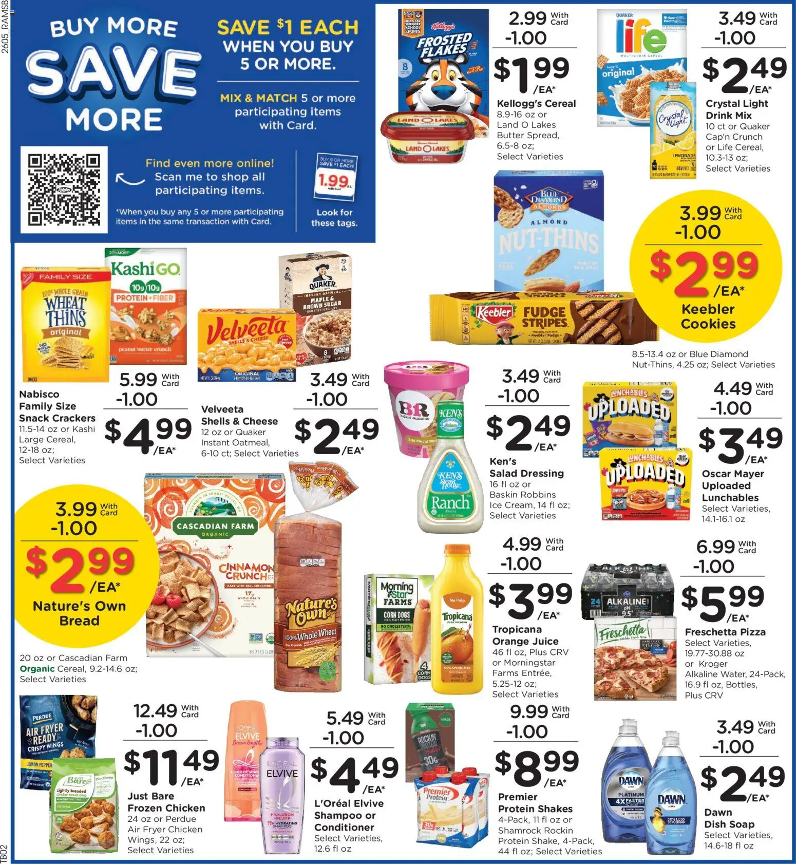 Ralphs Weekly Ad - valid from 04.03.2026 | Page: 4 | Products: Bread, Pizza, Juice, Lemon