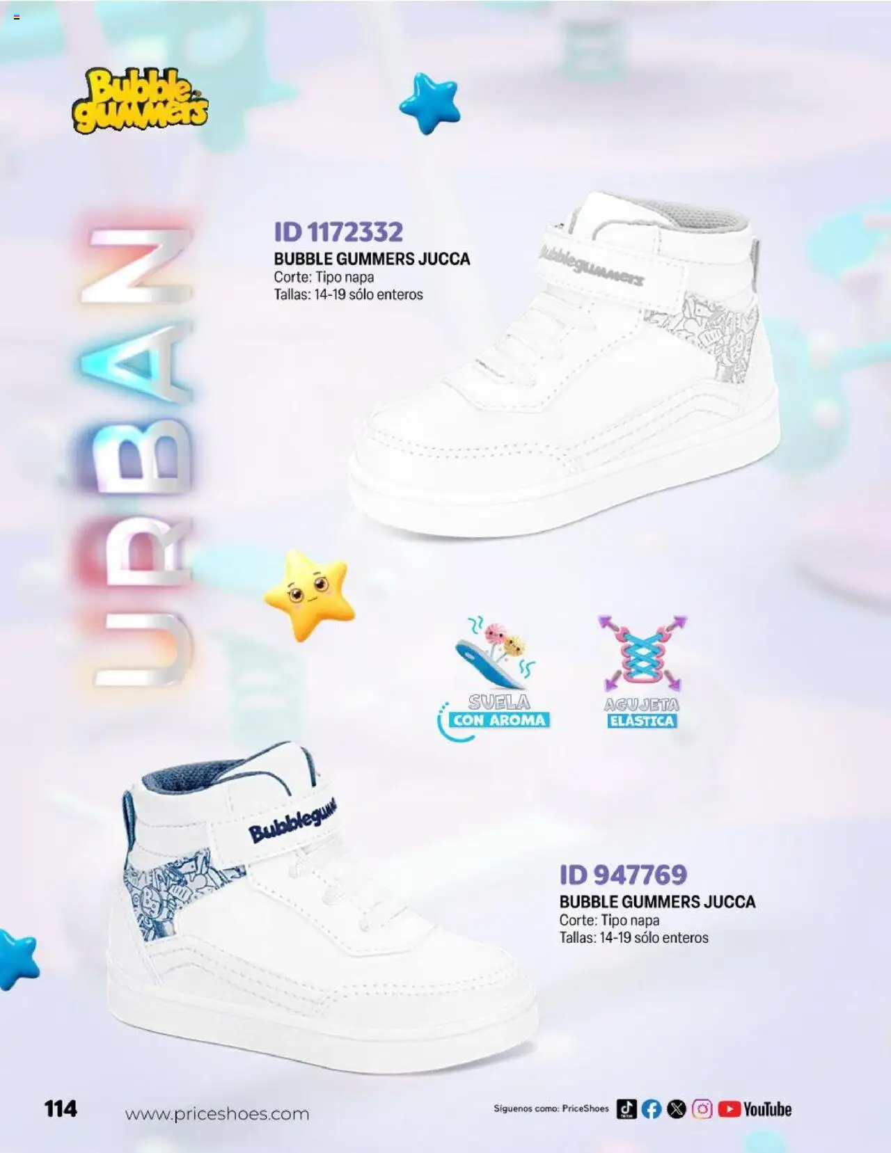 Nuevas ofertas de Price Shoes válidas en toda la República Mexicana desde el 23.04.2025. ¡Encuentra las mejores ofertas en Price Shoes catálogo Kids! | Página: 114