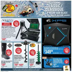 Preview of Cabelas weekly flyer / circulaire from shop Cabelas valid from 08.01.2026