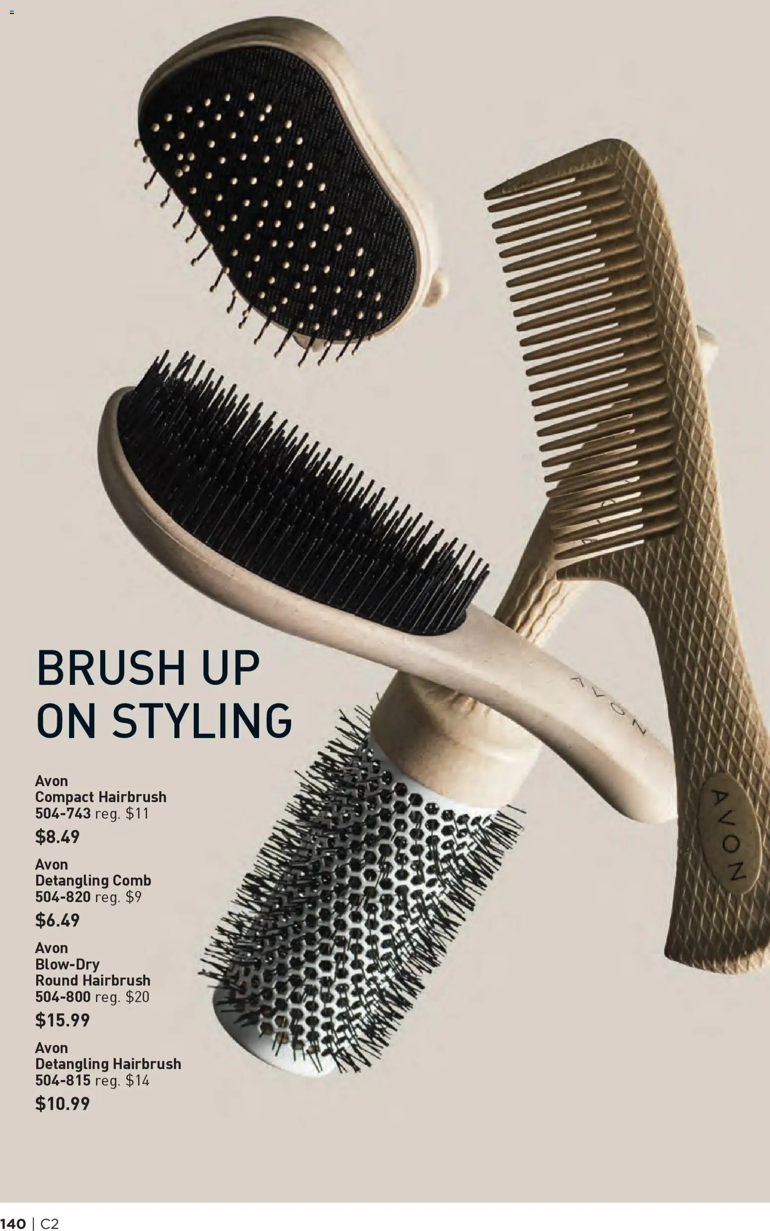 Avon Brochure - valid from 14.01.2026 | Page: 140 | Products: Brush