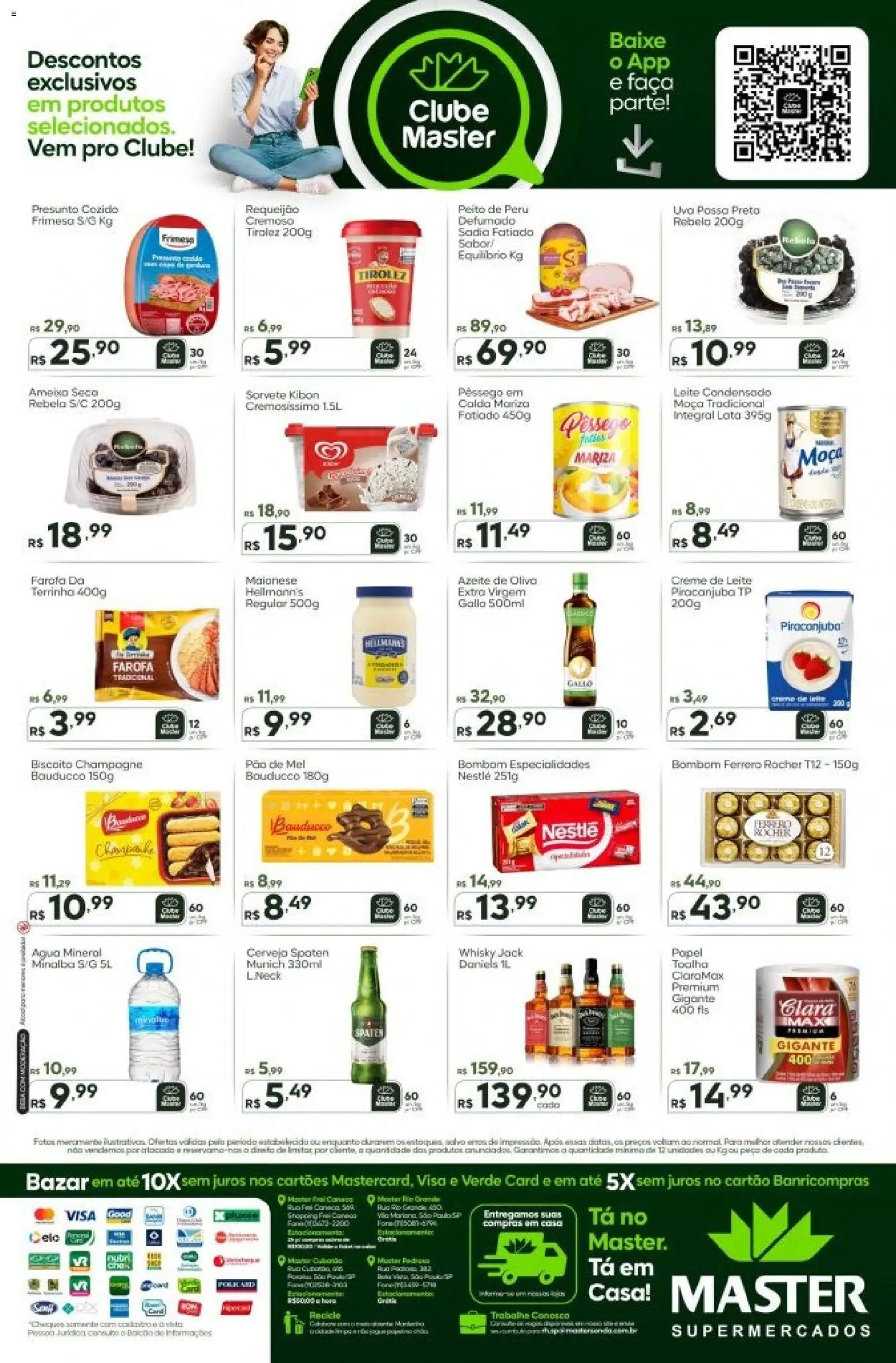 Master Folheto - válido de 19.12.2025 | Página: 2 | Produtos: Whisky, Peito de peru, Maionese, Requeijão