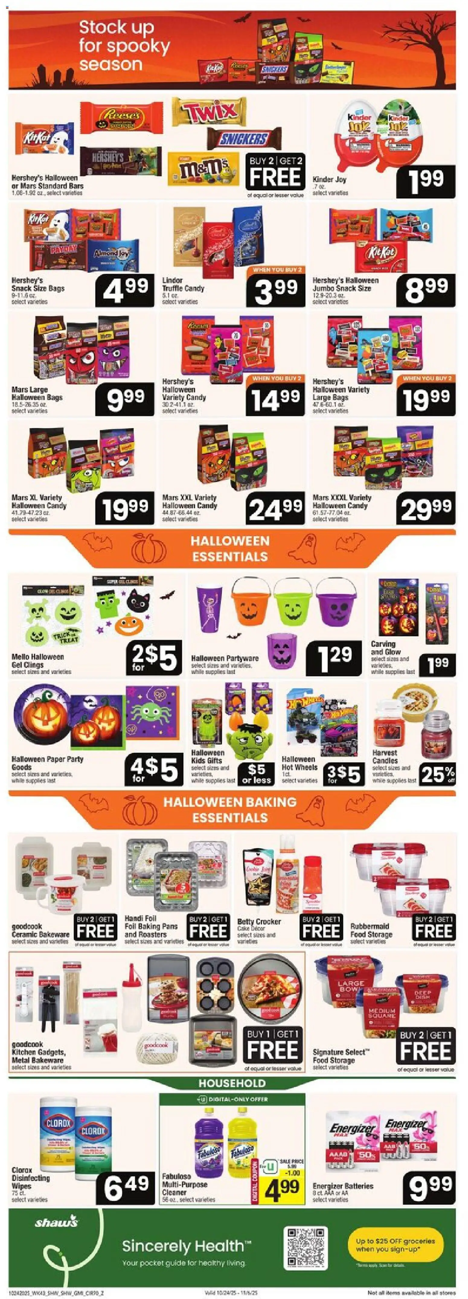 Shaw's Weekly Ad - valid from 24.10.2025 | Page: 5 | Products: Bow
