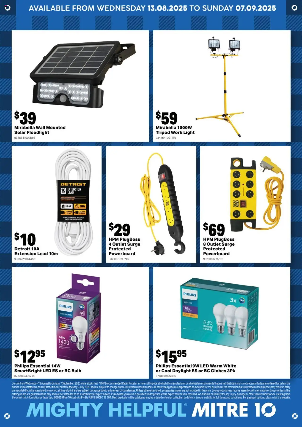 Mitre 10 catalogue - valid from 13.08.2025 | Page: 26 | Products: Light, Accessories, Bulb