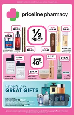 Preview of Priceline Pharmacy  Catalogue  - valid from 14.08.2025