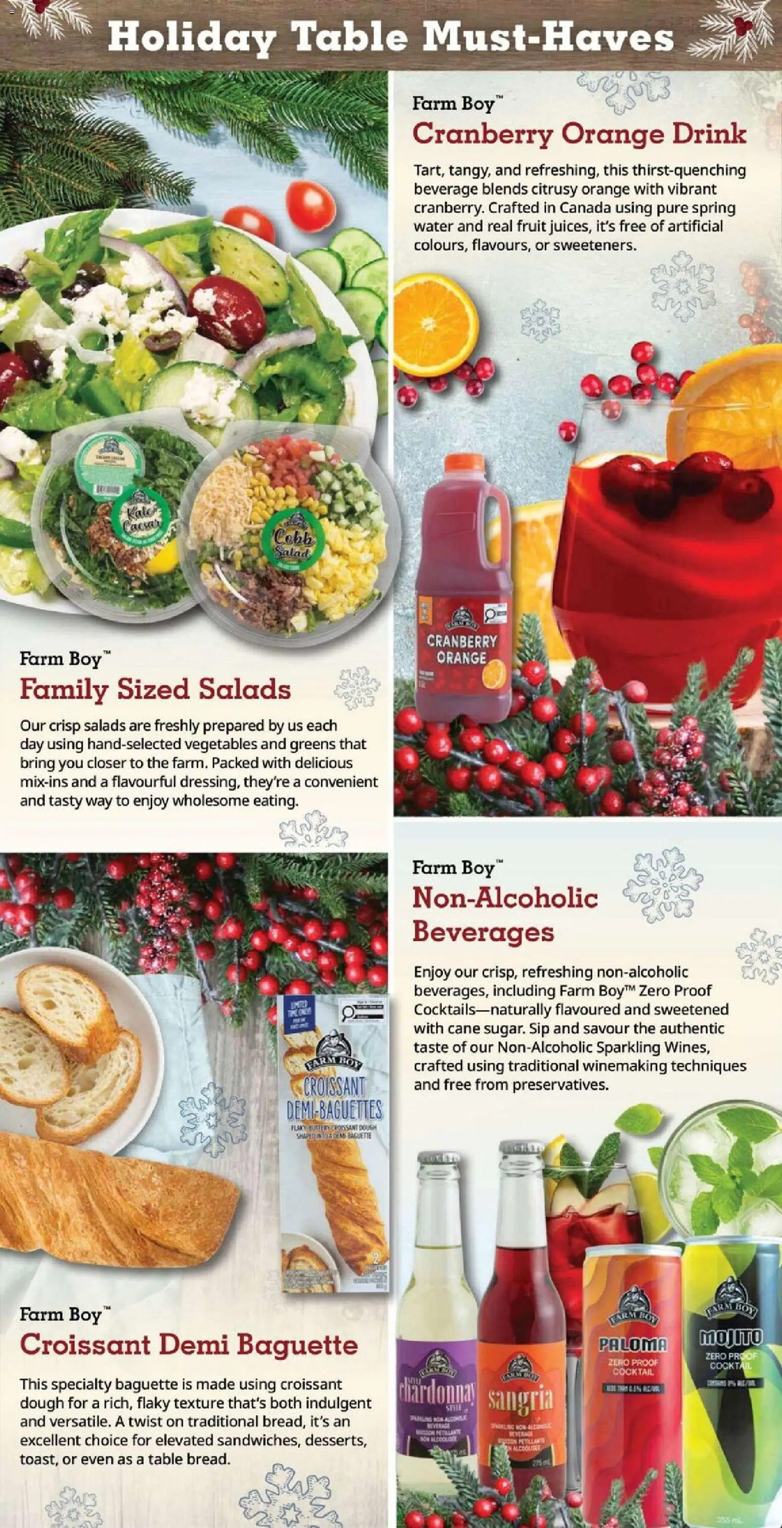 Farm Boy flyer valid from 18.12.2025 | Page: 6 | Products: Salad, Table