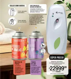 Vista previa Millanel - Catálogo válido desde el 30.03.2026 | Página: 175 | Productos: Pilas, Durazno, Fragancia, Té