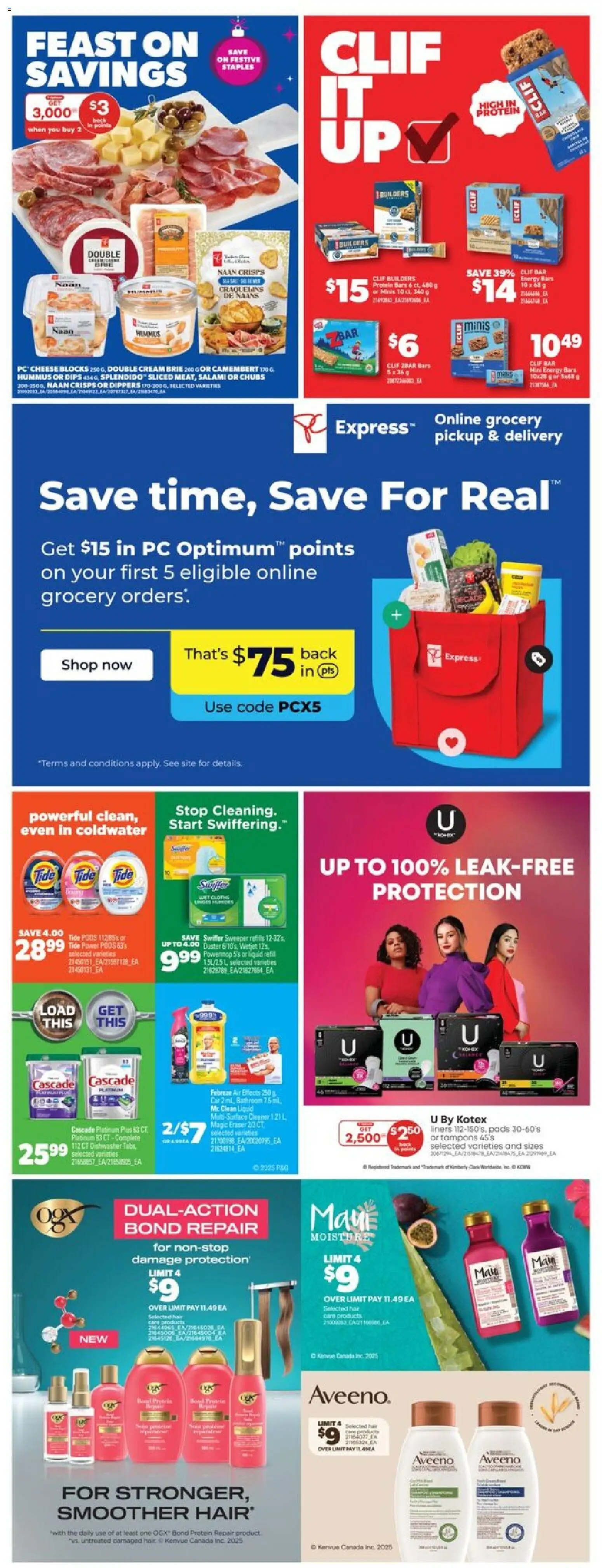Real Canadian Superstore flyer valid from 04.12.2025 | Page: 39 | Products: Cream, PC, Cheese, Salami