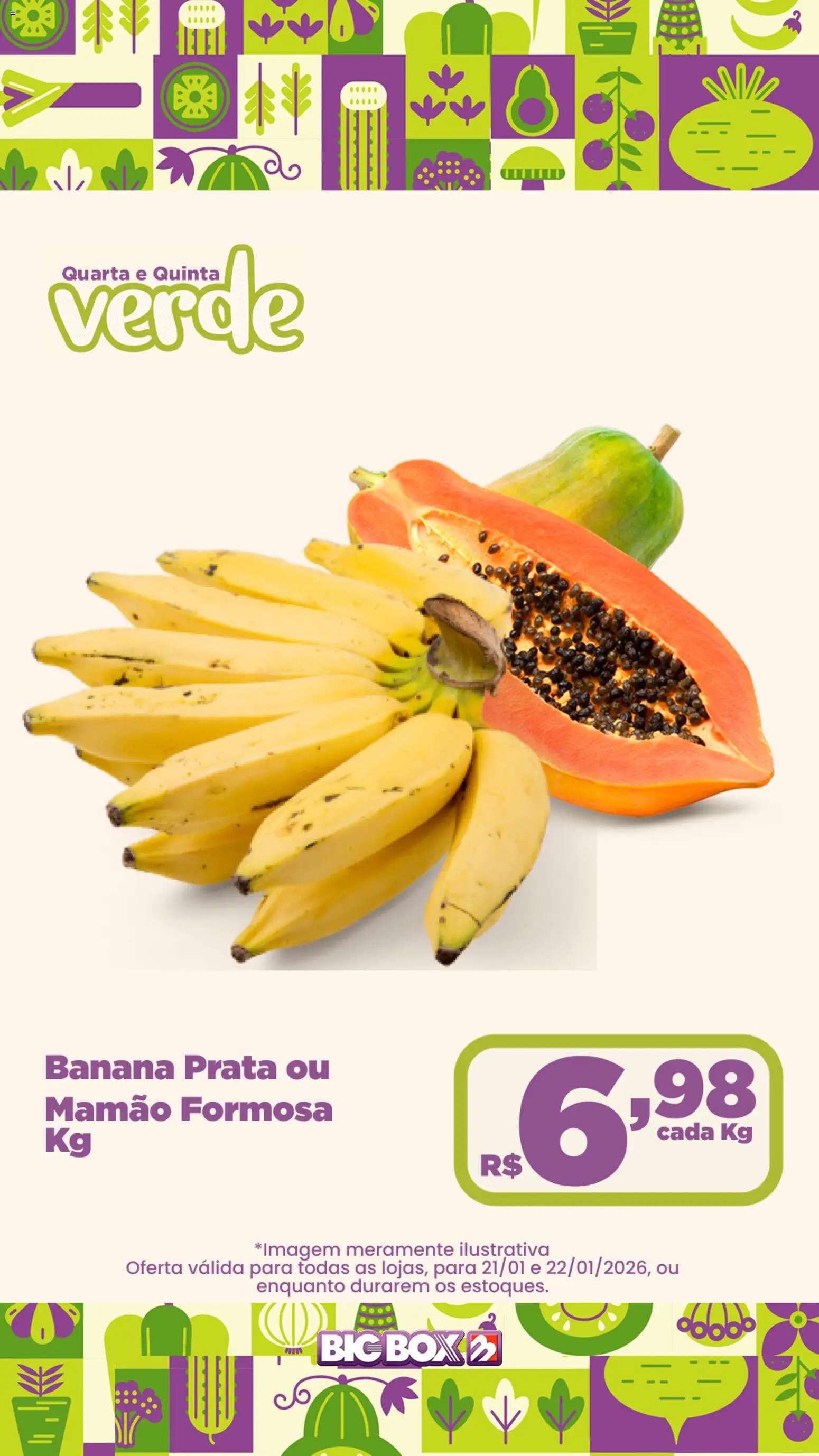Big Box Folheto - válido de 21.01.2026 | Página: 3 | Produtos: Mamão