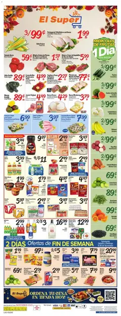 Preview of El Super weekly ads valid from 12.11.2025