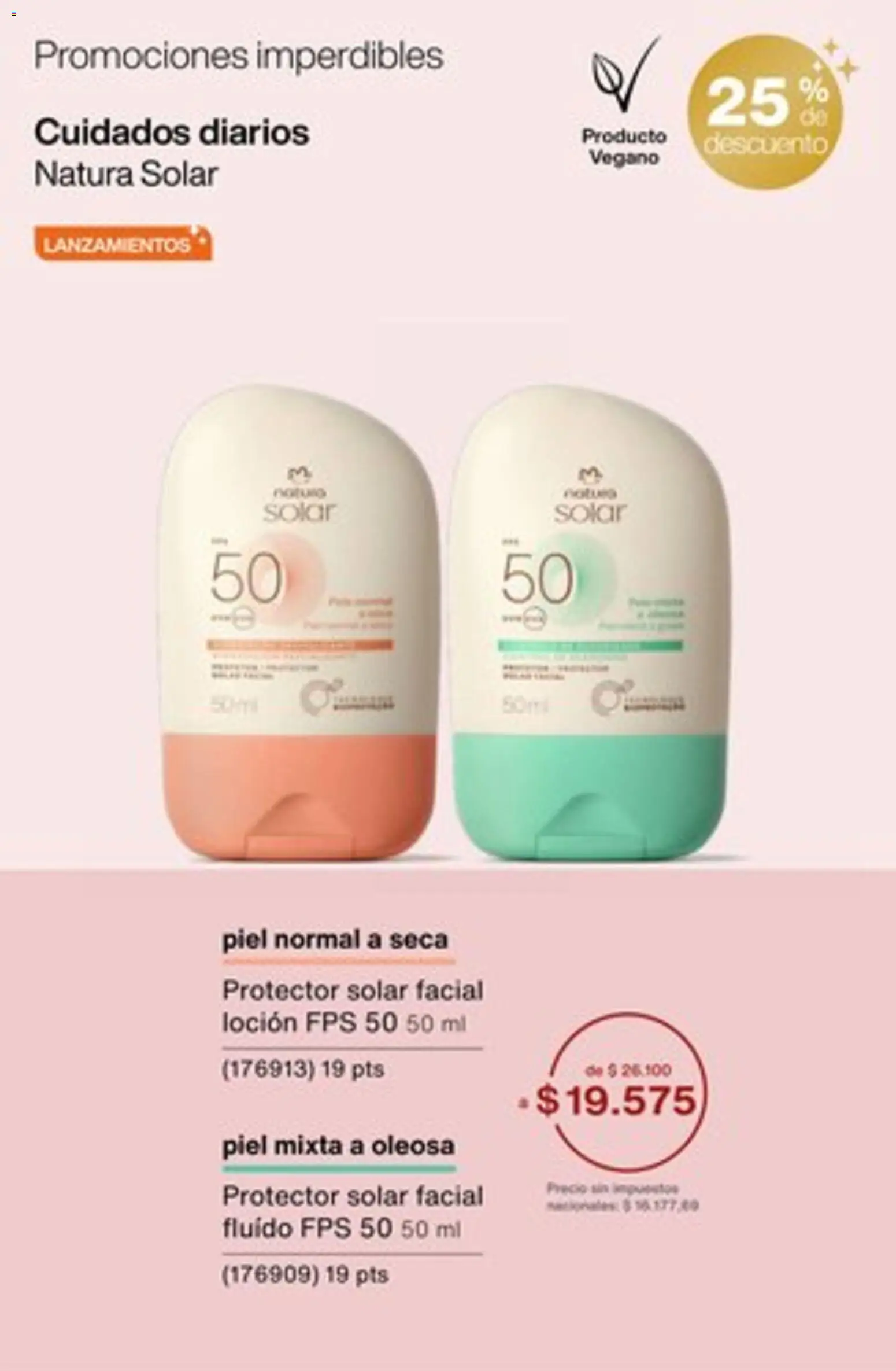 Catálogo Natura Ciclo 16/2025 │ válido desde el 01.11.2025 | Página: 58 | Productos: Protector solar, Loción