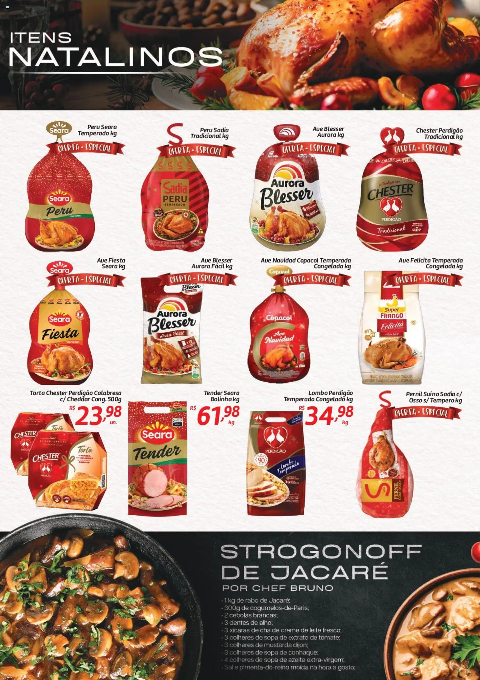 Comper Folheto - válido de 01.12.2025 | Página: 12 | Produtos: Tender, Cheddar, Creme de leite, Azeite