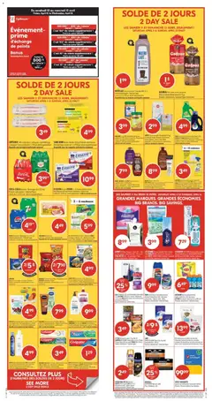 Preview of Pharmaprix weekly flyer / circulaire from shop Pharmaprix valid from 10.04.2026