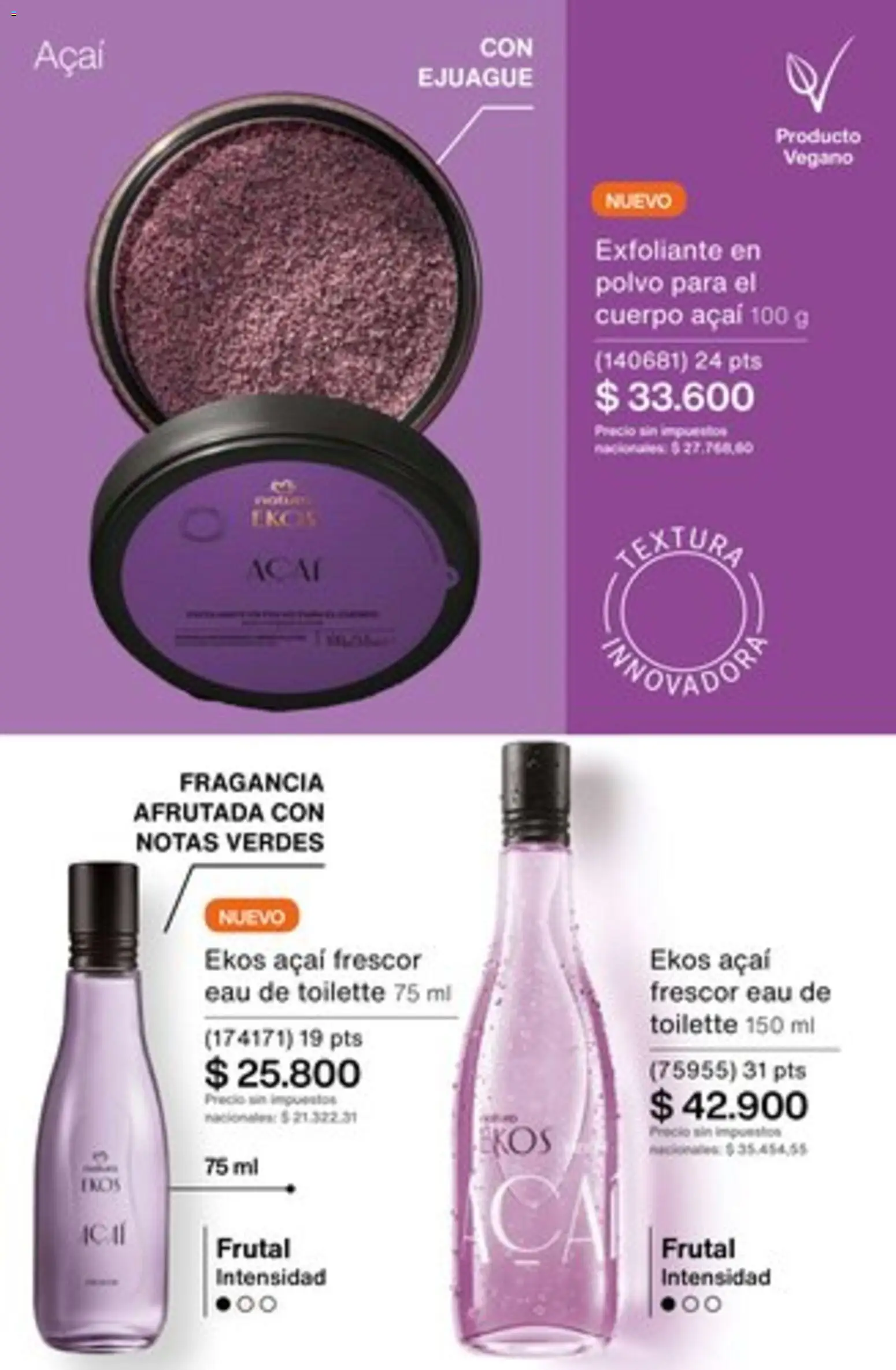Catálogo Natura Ciclo 1/2026 │ válido desde el 04.12.2025 | Página: 200 | Productos: Fragancia, Eau de toilette, Polvo